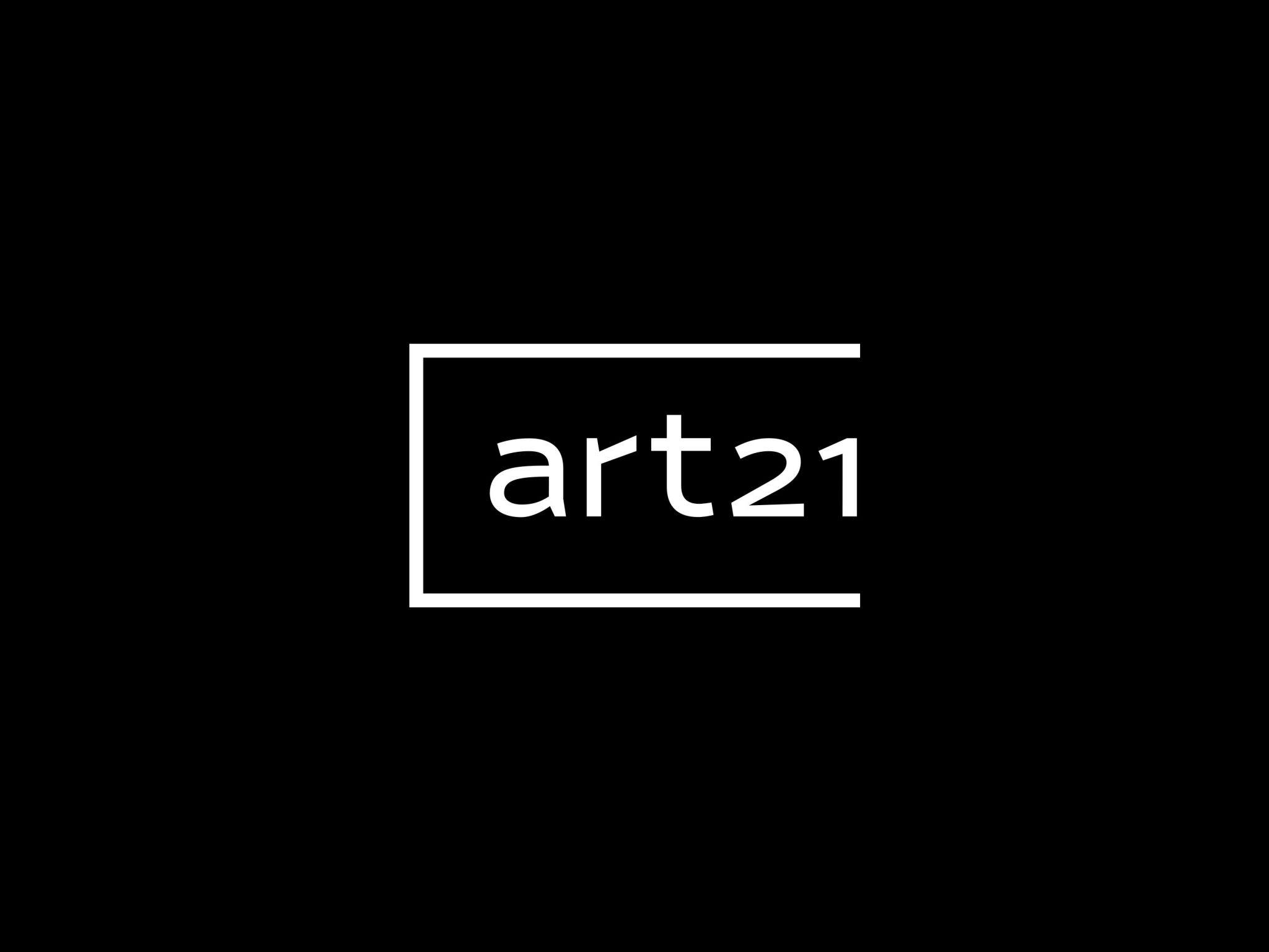 art21 logo on black